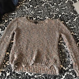 Gray-multicolor sweater